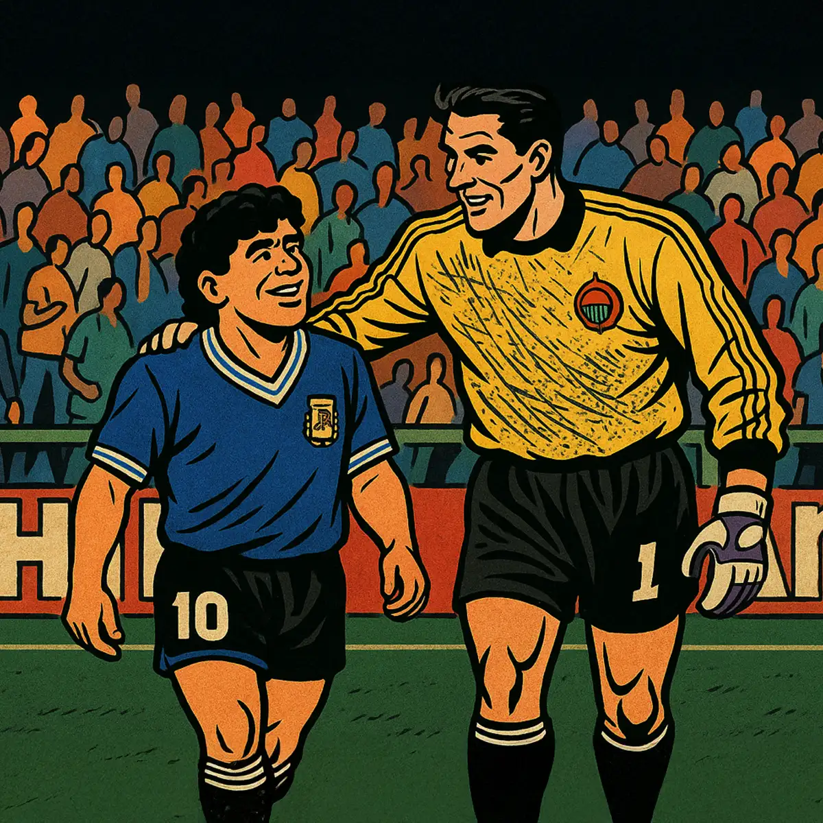 Ivkovic and Maradona